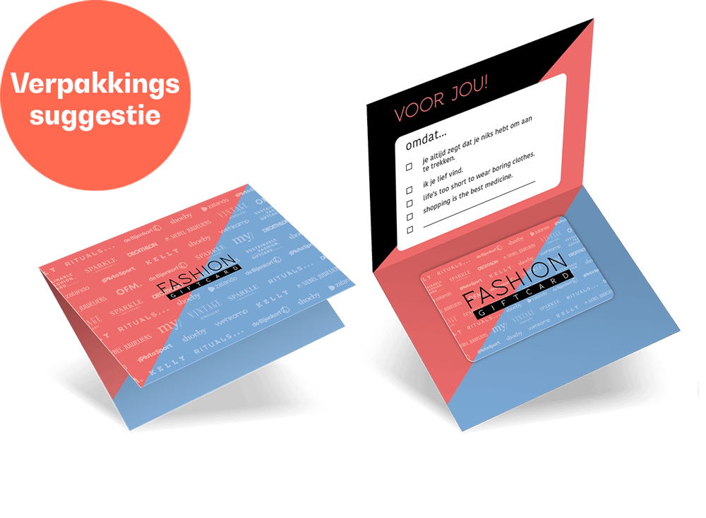 Cadeau Envelop Fashion Giftcard